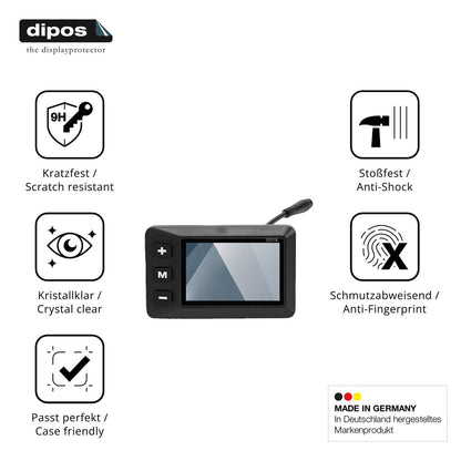 2x Screen Protector for Yosoo Health Gear G518 Flexible Glass 9H dipos