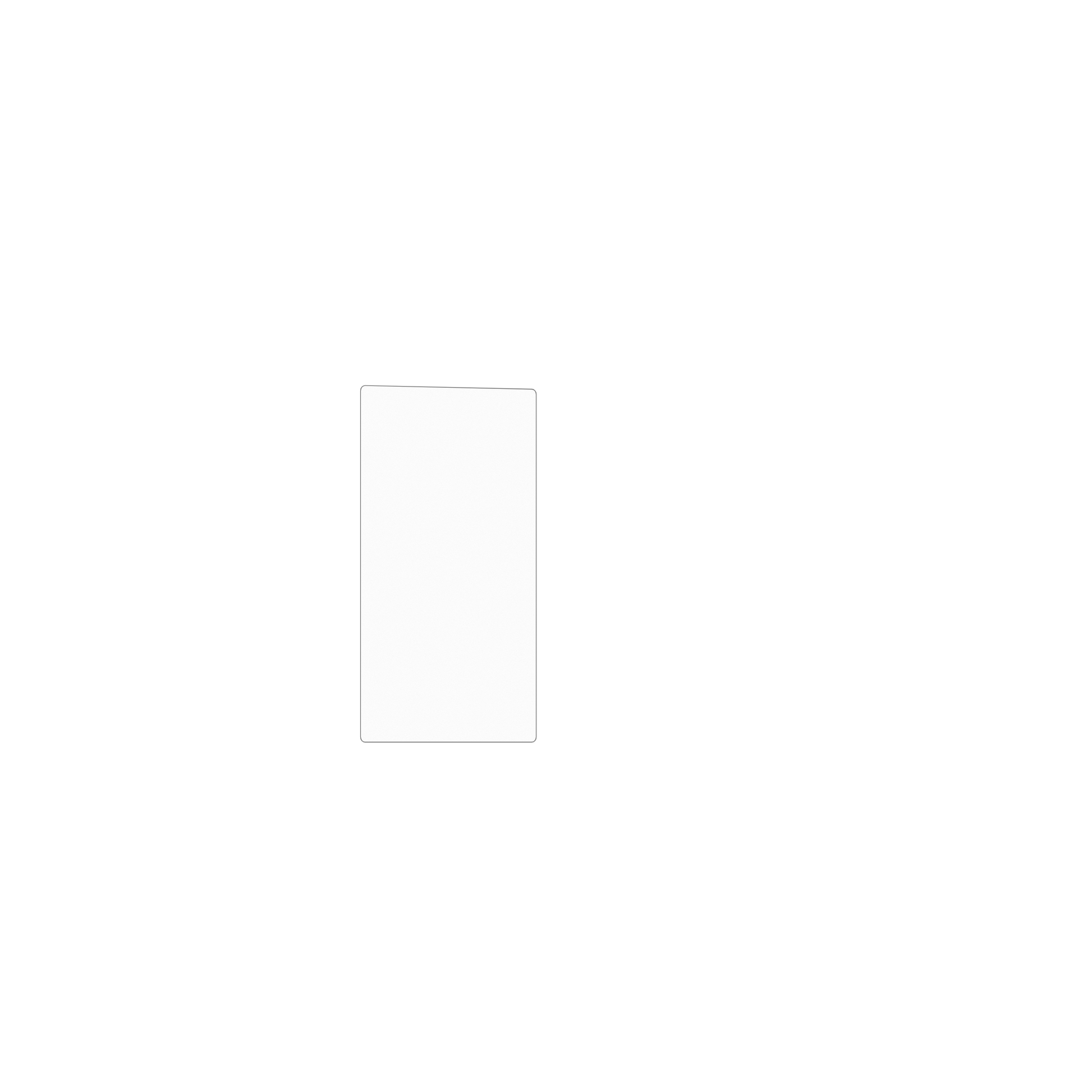 dipos Displayschutz für Yueli Smart Screen, mattierte Oberfläche, geringe Dicke und perfekte Passform