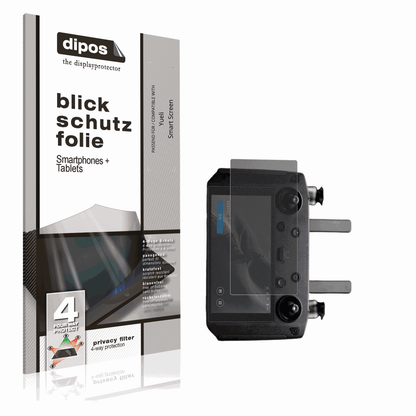 Blickschutzfolie von dipos passend für Yueli Smart Screen, präziser Zuschnitt und blasenfrei montiert