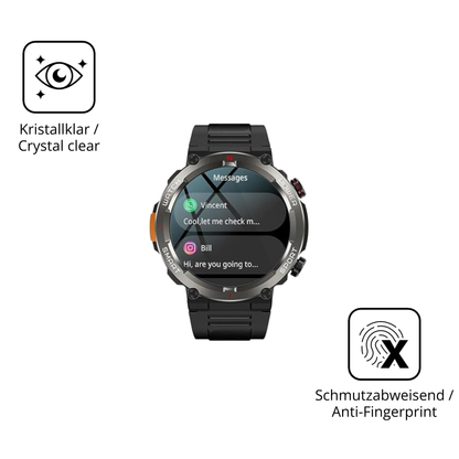 Flexible TPU-Folie passend zugeschnitten für Yxtel W50 Pro, vollständige Abdeckung