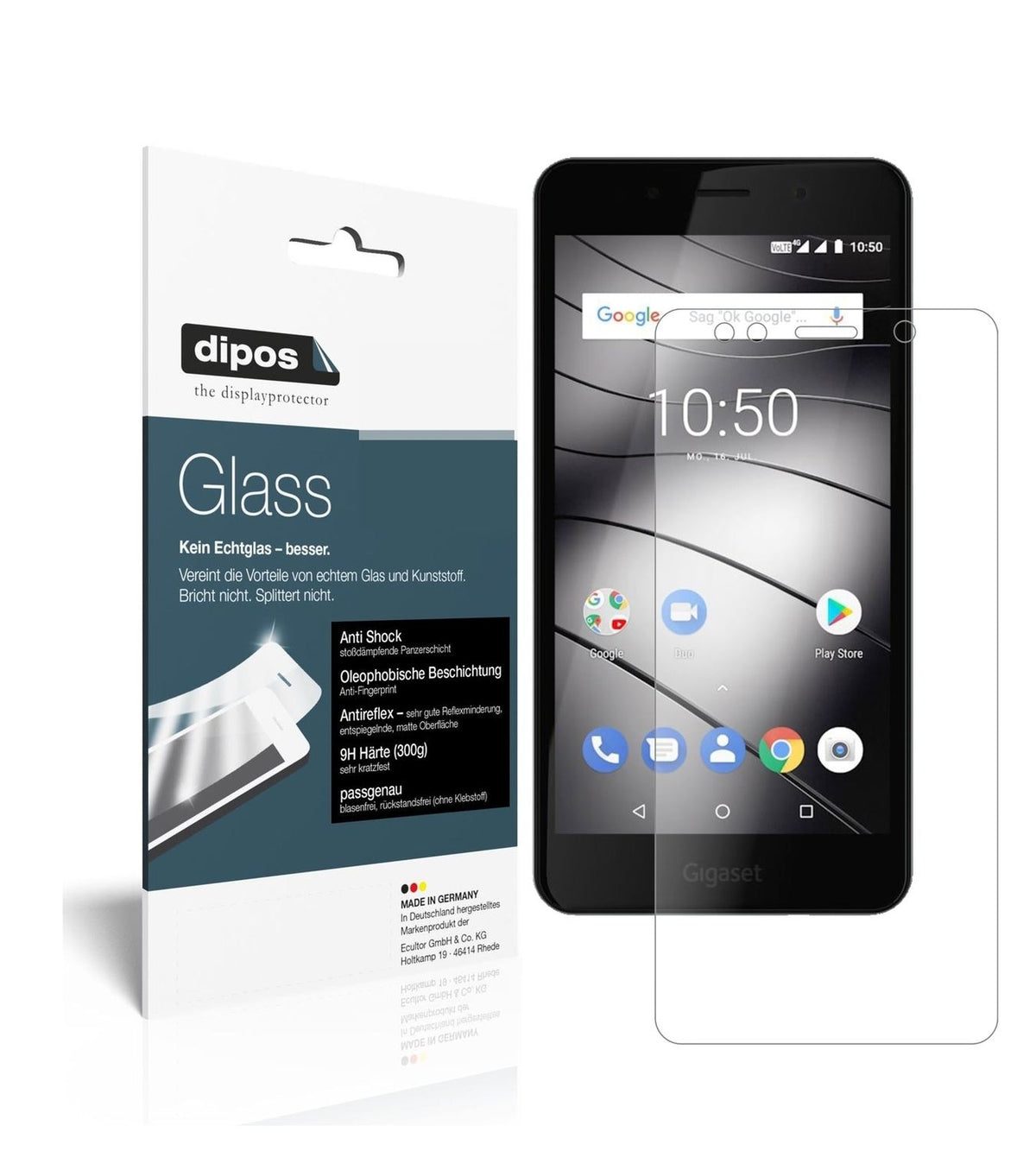 9H Matte Screen Protector for Gigaset GS180 – Anti-Glare, Shatterproof | dipos