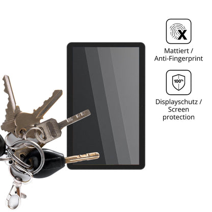 dipos Displayschutz für Zebra KC50 15 Zoll, mattierte Oberfläche, Blickschutzfilter und perfekter Passform