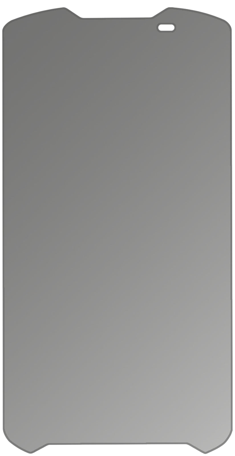 dipos Displayschutz für Zebra TC51, mattierte Oberfläche, Blickschutzfilter und perfekter Passform