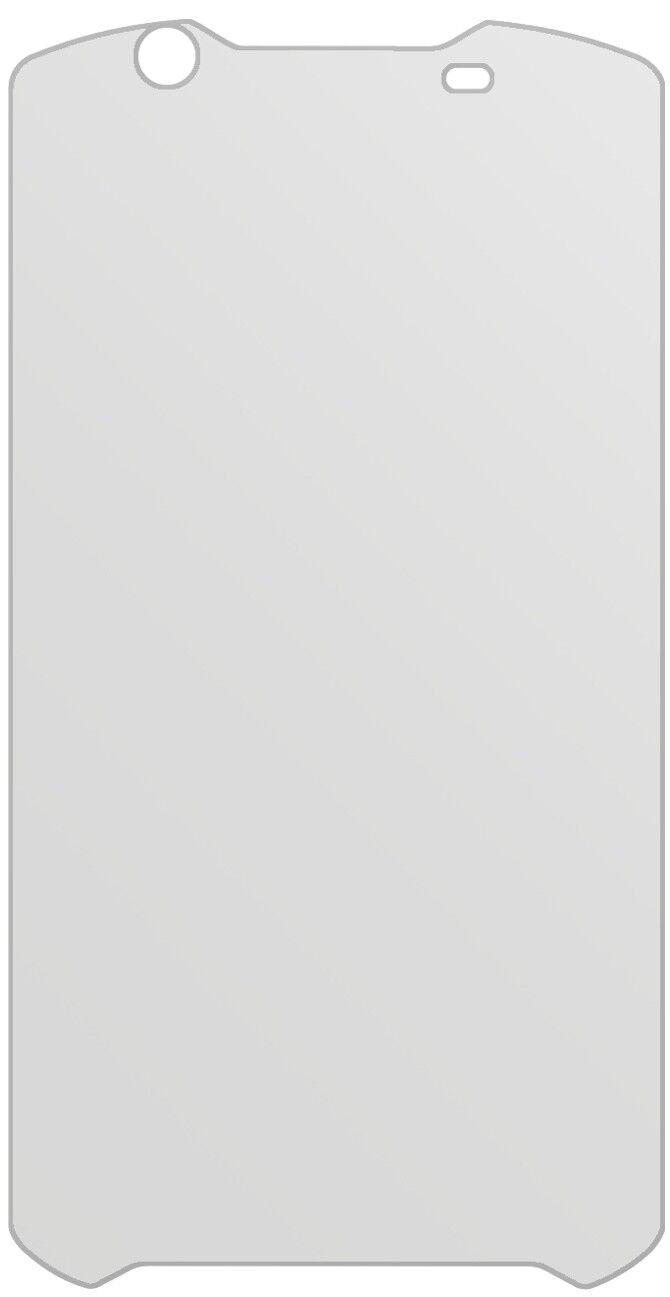dipos Displayschutz für Zebra TC56, mattierte Oberfläche, geringe Dicke und perfekte Passform