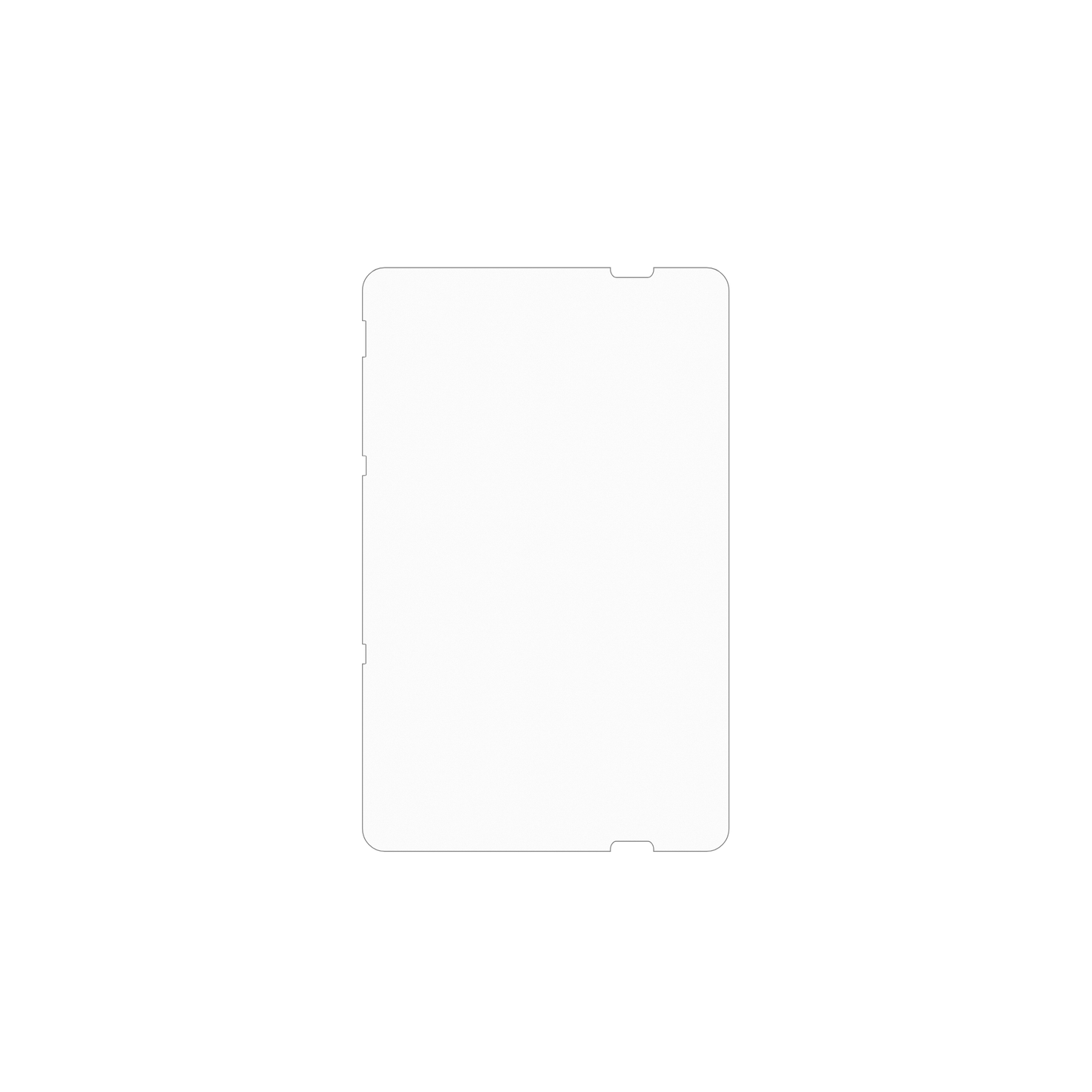 dipos Displayschutz für Zebra ET401 10.1, mattierte Oberfläche, geringe Dicke und perfekte Passform