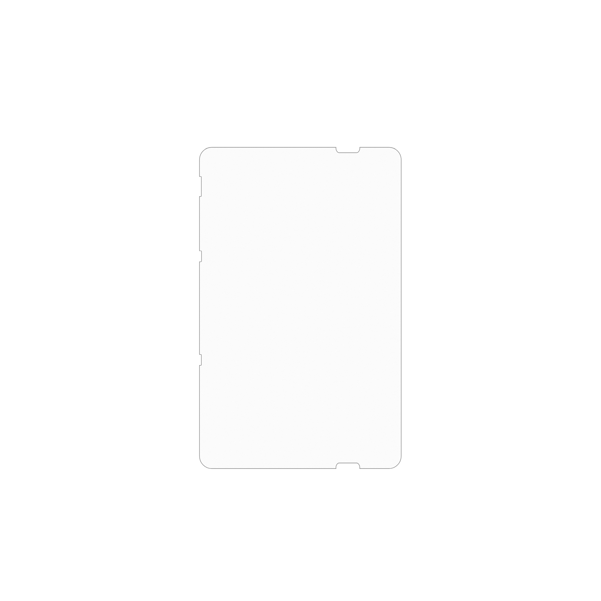 dipos Displayschutz für Zebra ET401 10.1, mattierte Oberfläche, geringe Dicke und perfekte Passform