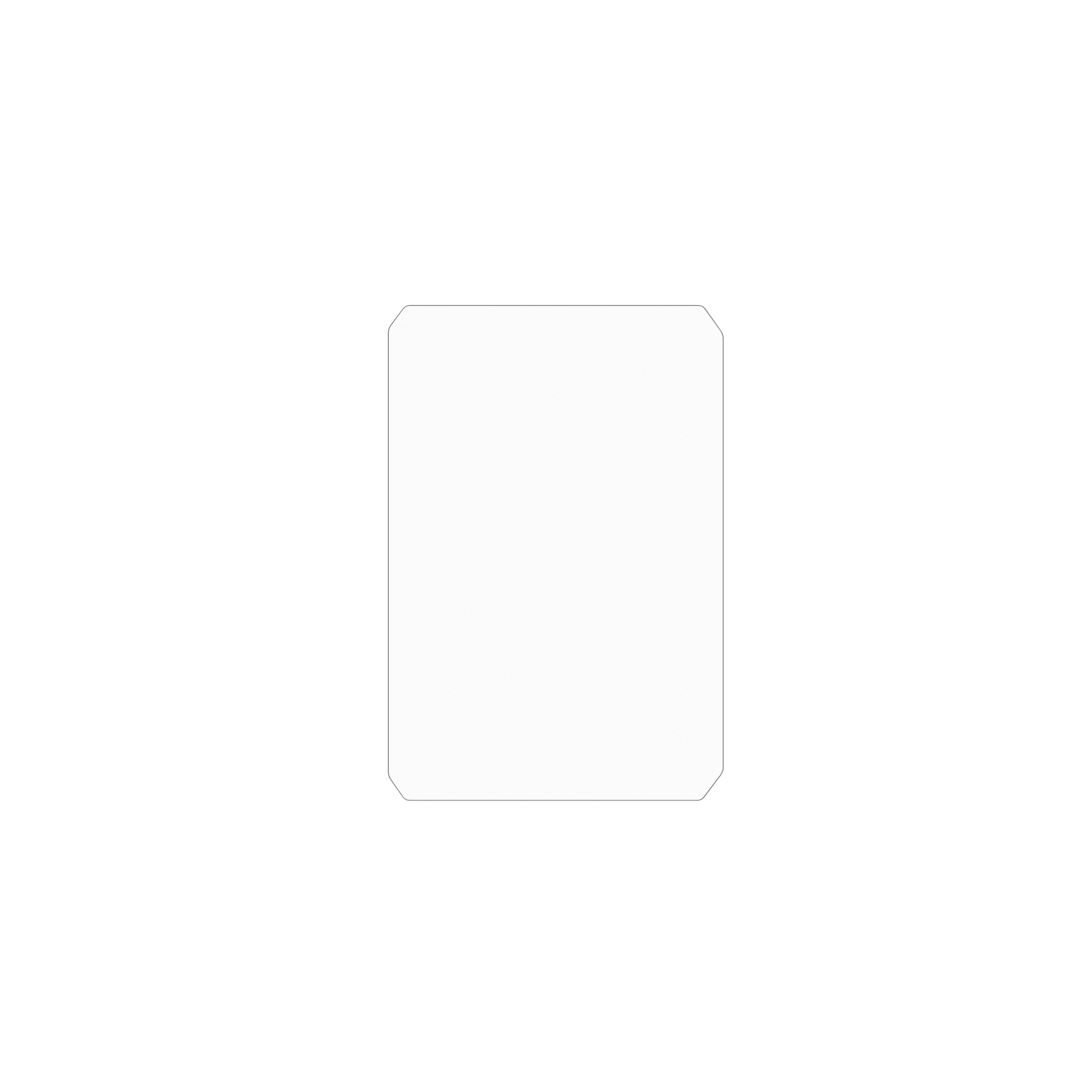 dipos Displayschutz für Zebra ET 60 65, mattierte Oberfläche, geringe Dicke und perfekte Passform