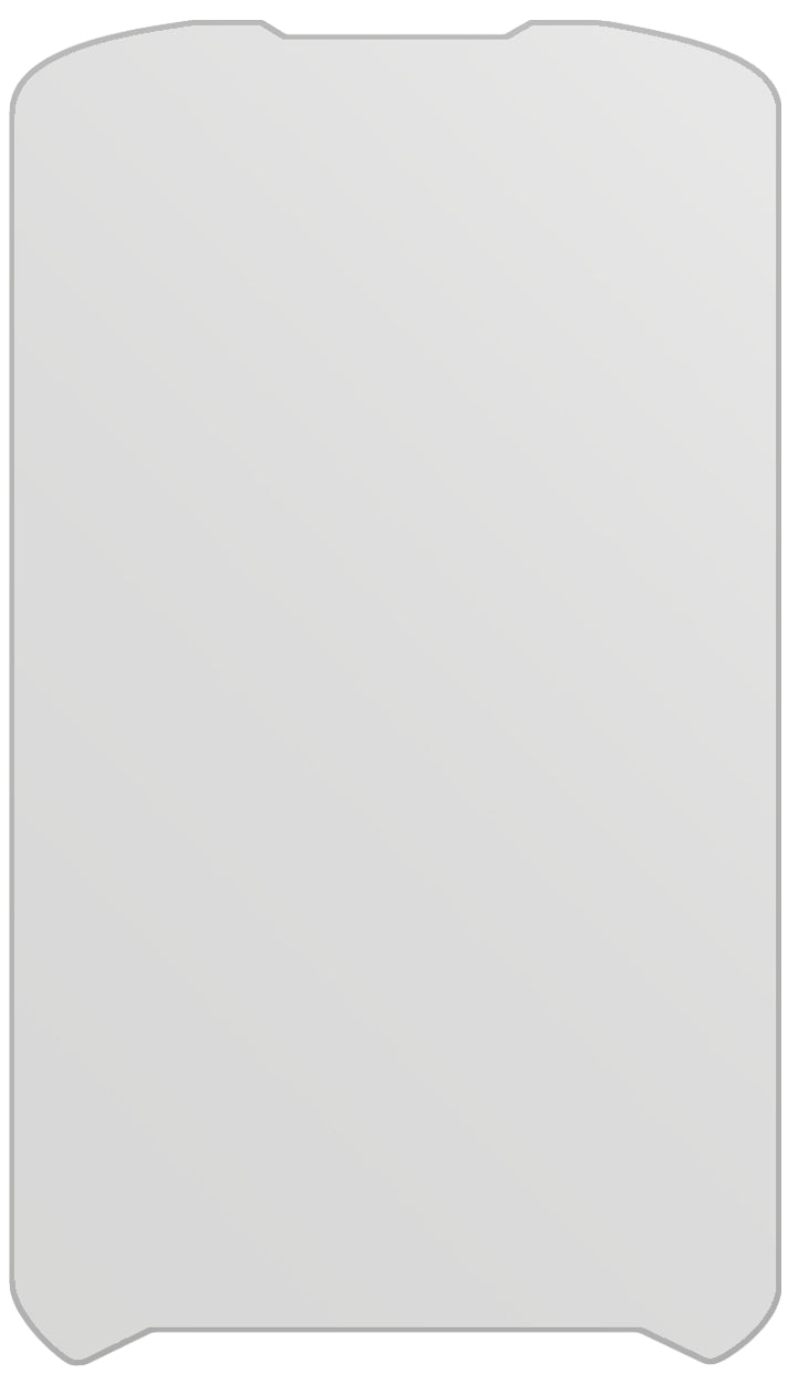 dipos Displayschutz für Zebra TC20, mattierte Oberfläche, geringe Dicke und perfekte Passform