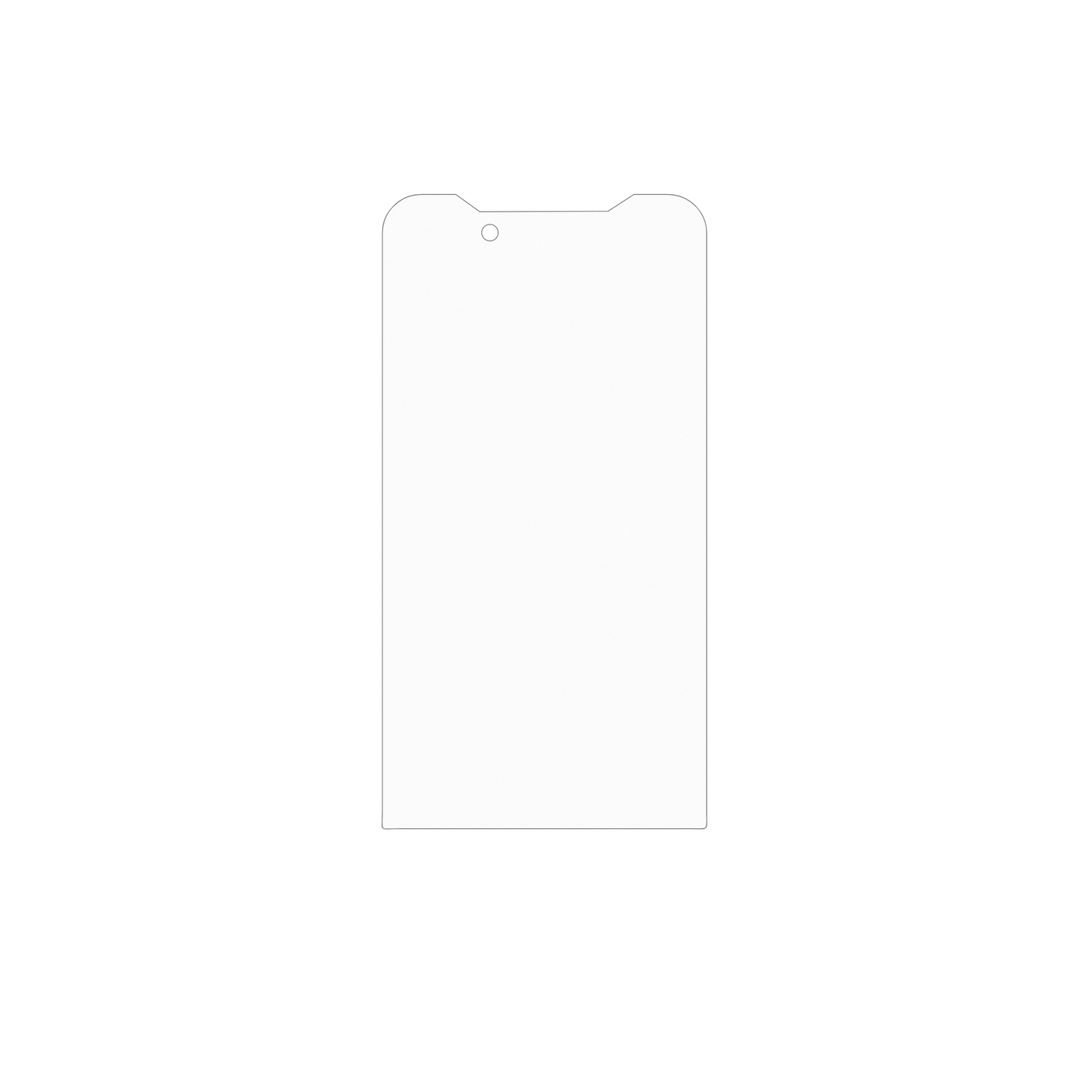 dipos Displayschutz für Zebra Xplore M60, mattierte Oberfläche, geringe Dicke und perfekte Passform