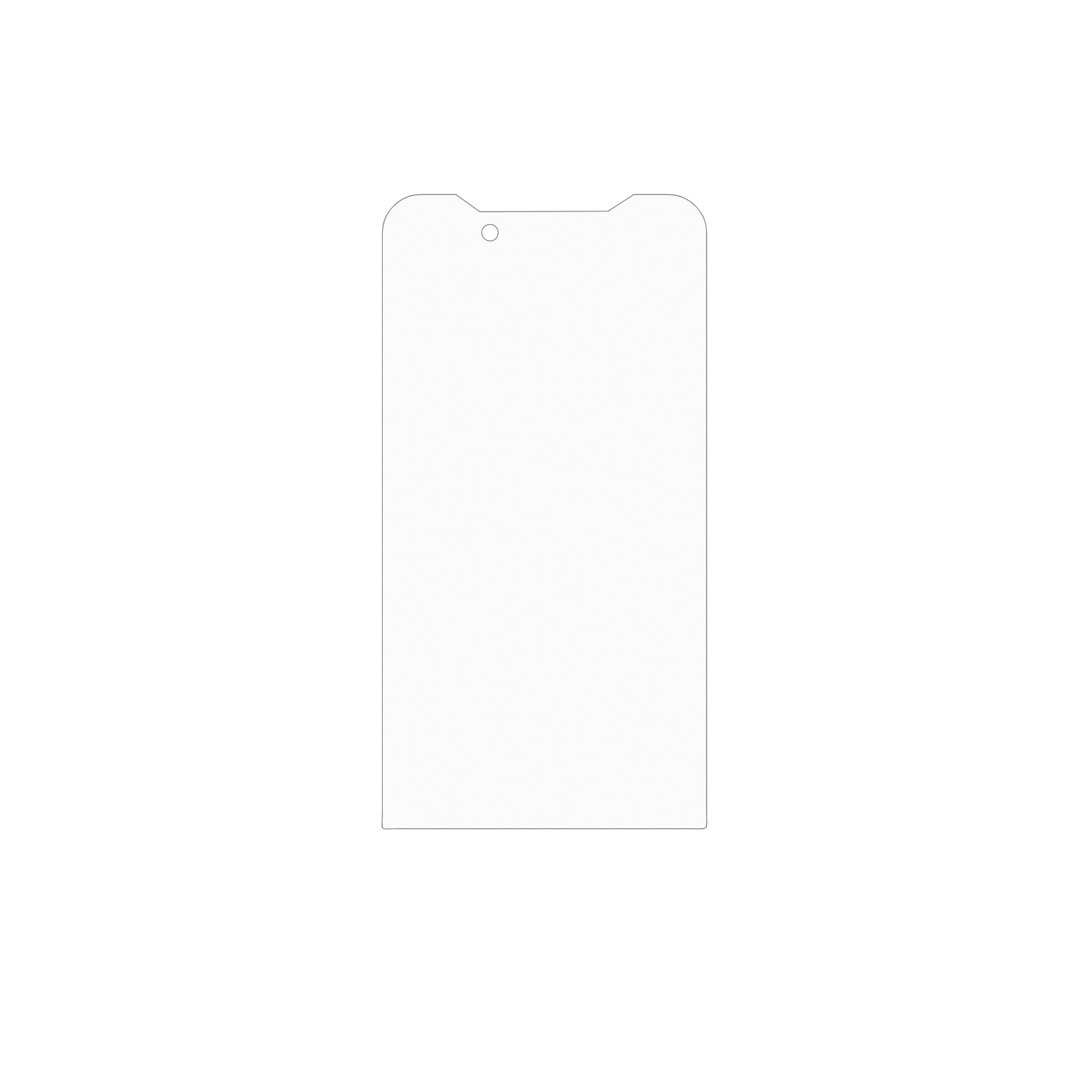 dipos Displayschutz für Zebra Xplore M60, mattierte Oberfläche, geringe Dicke und perfekte Passform