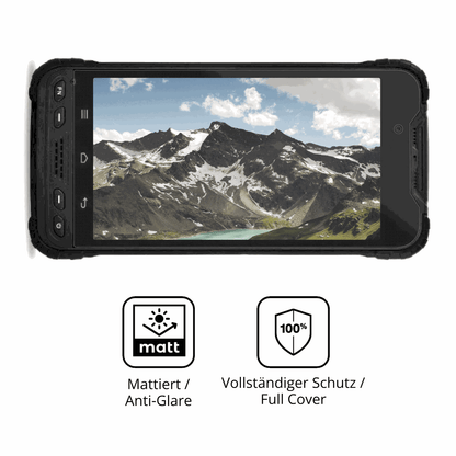 Flexible TPU-Folie passend zugeschnitten für Zebra Xplore M60, vollständige Abdeckung
