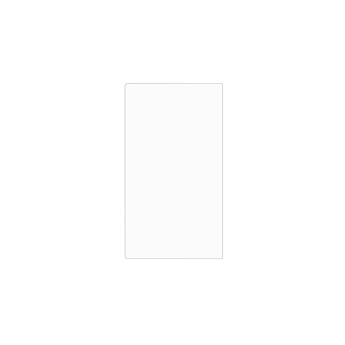 dipos Displayschutz für Zenec Z-E2065, mattierte Oberfläche, geringe Dicke und perfekte Passform