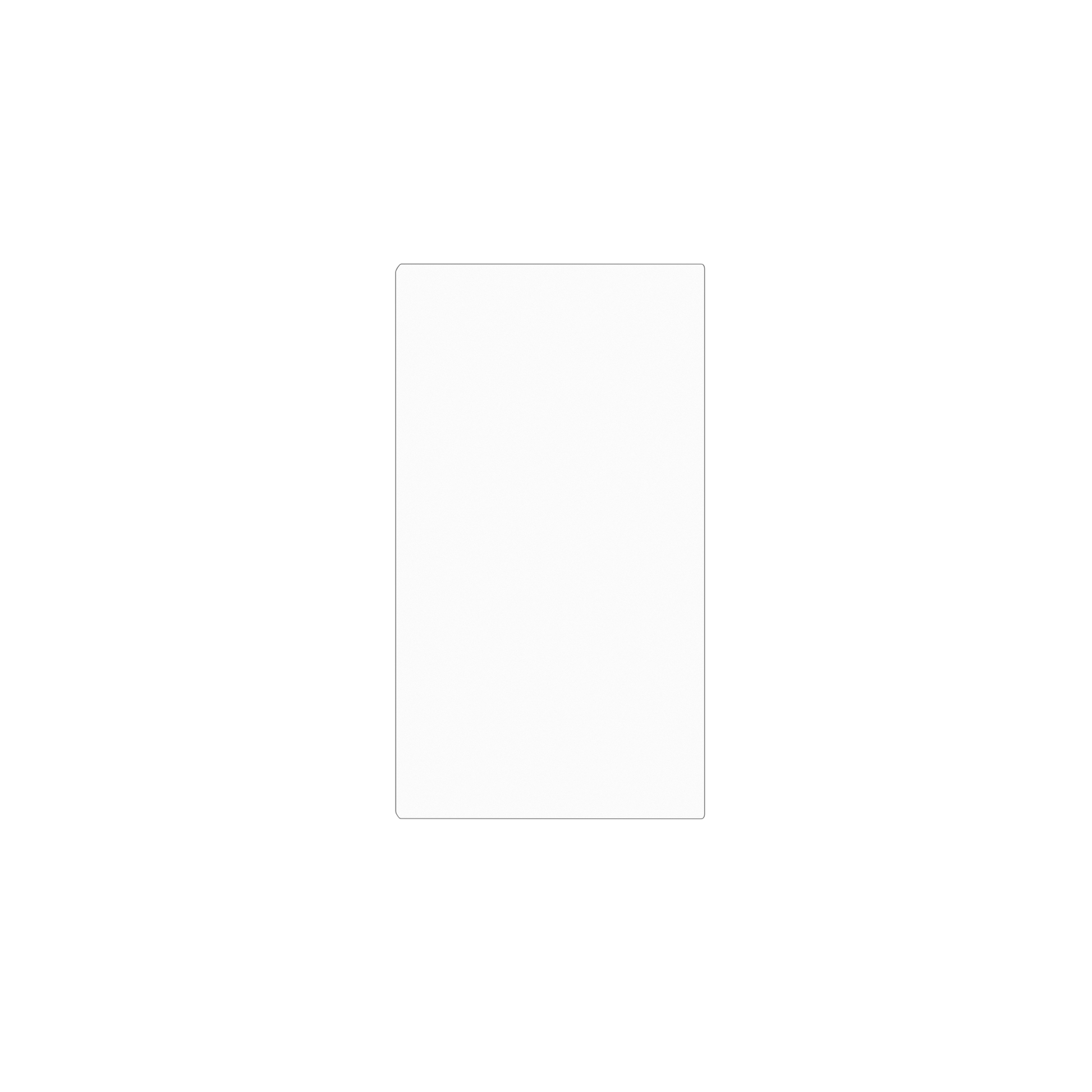 dipos Displayschutz für Zenec Z-E2065, mattierte Oberfläche, geringe Dicke und perfekte Passform