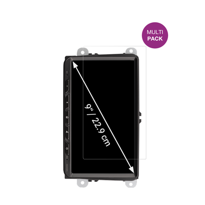 ZenecZ-E2065 mit aufgebrachter dipos Displayschutzfolie, glasklare Darstellung ohne Einschränkungen