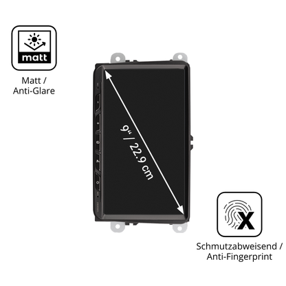 9H Hartbeschichtete, flexible Folie passend zugeschnitten für Zenec Z-E2065