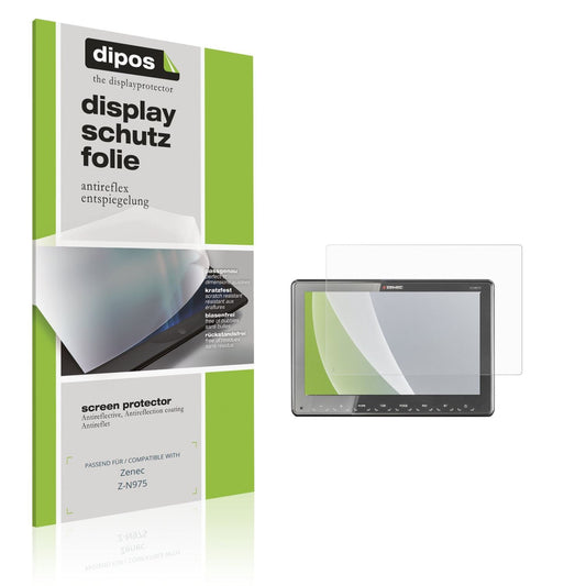 2x Screen Protector for Zenec Z-N975 Protection Anti Glare dipos