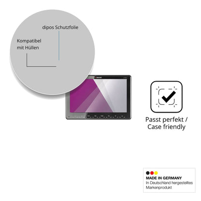 2x Screen Protector for Zenec Z-N975 Protection Crystal Clear dipos