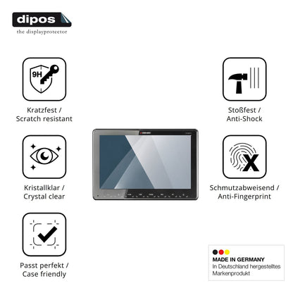 2x Screen Protector for Zenec Z-N975 Flexible Glass 9H dipos