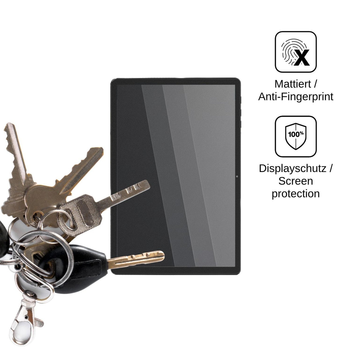 Screen Protector for ZENTALITY 2026 Privacy Filter 4-Way Protection dipos