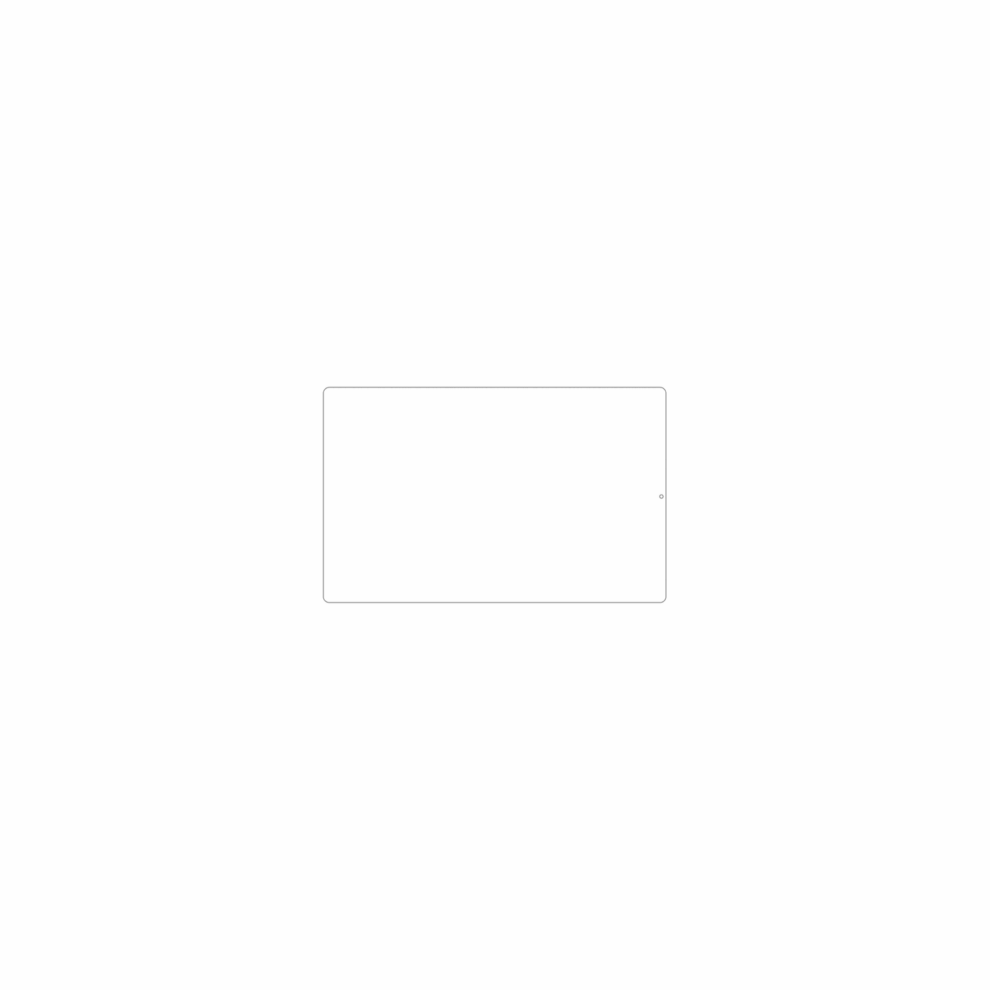 dipos Displayschutz für ZENTALITY C-710 P max, mattierte Oberfläche, geringe Dicke und perfekte Passform
