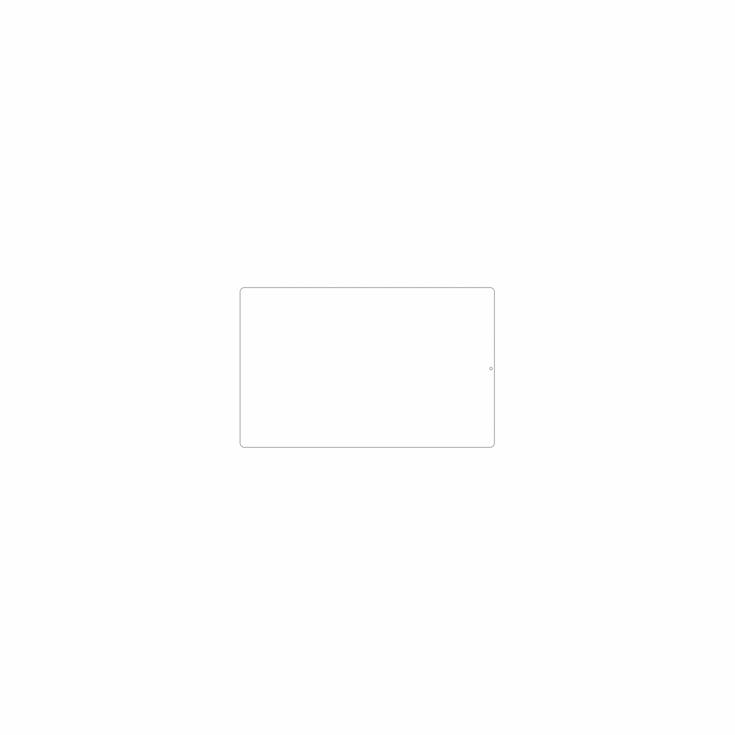 dipos Displayschutz für ZENTALITY C-710 P max, mattierte Oberfläche, geringe Dicke und perfekte Passform