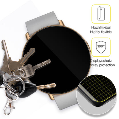 dipos Displayschutz für Zepp E Smartwatch, transparente Oberfläche, geringe Dicke und perfekte Passform