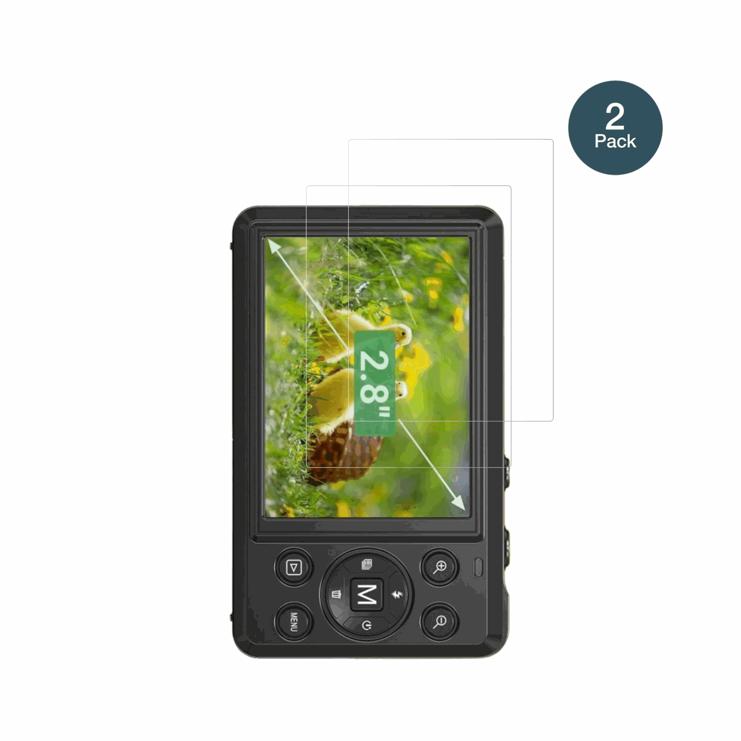ZMOQNG4K 64MP Kamera mit aufgebrachter dipos Flex Schutzfolie, glasklare Darstellung ohne Einschränkungen