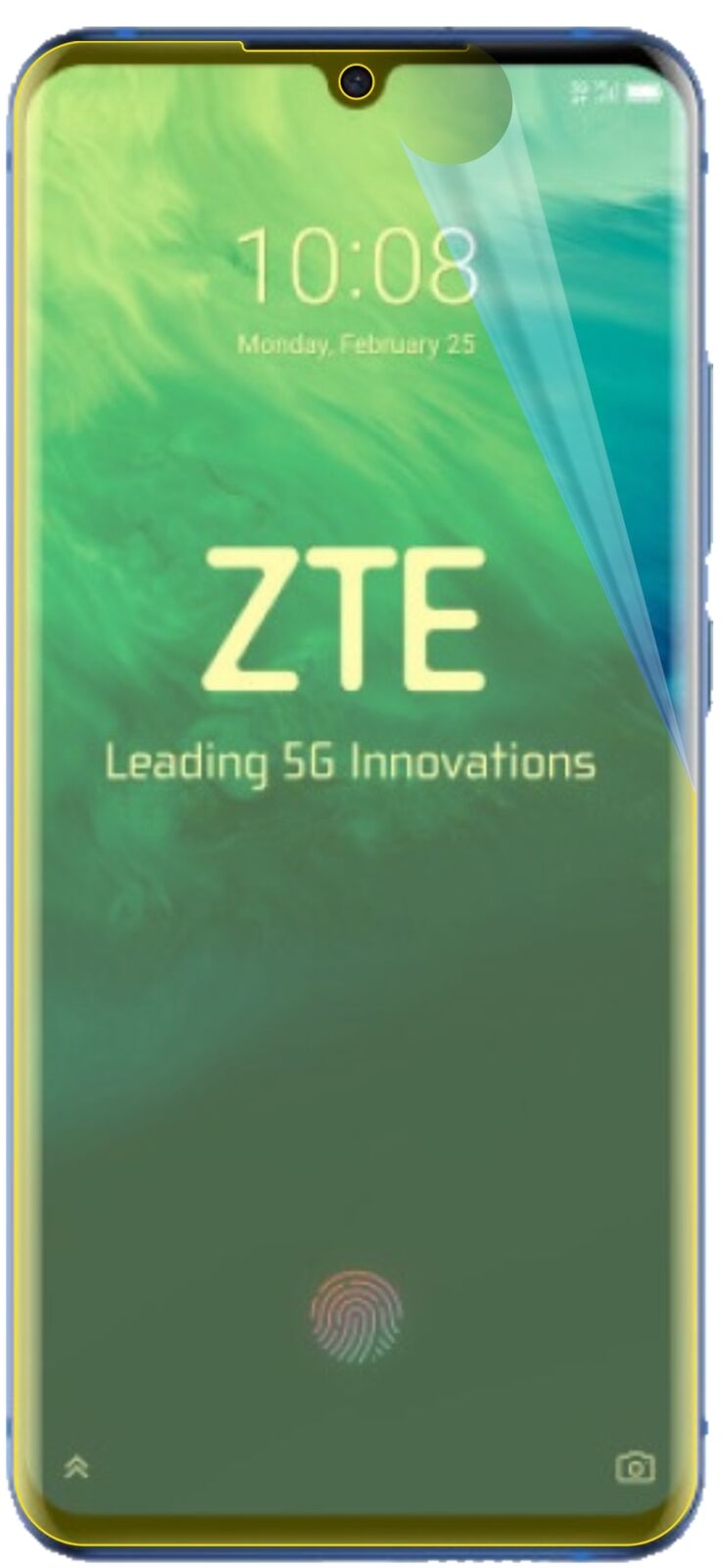 dipos Displayschutz für ZTE Axon 10 Pro 5G, transparente Oberfläche, geringe Dicke und perfekte Passform