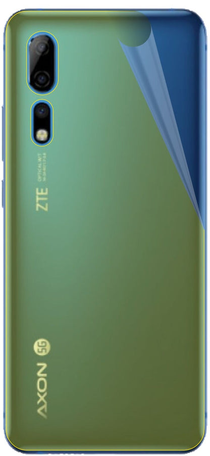dipos Displayschutz für ZTE Axon 10 Pro 5G Rückseite, transparente Oberfläche, geringe Dicke und perfekte Passform