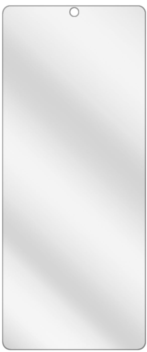 dipos Displayschutz für ZTE Axon 10s Pro, transparente Oberfläche, geringe Dicke und perfekte Passform