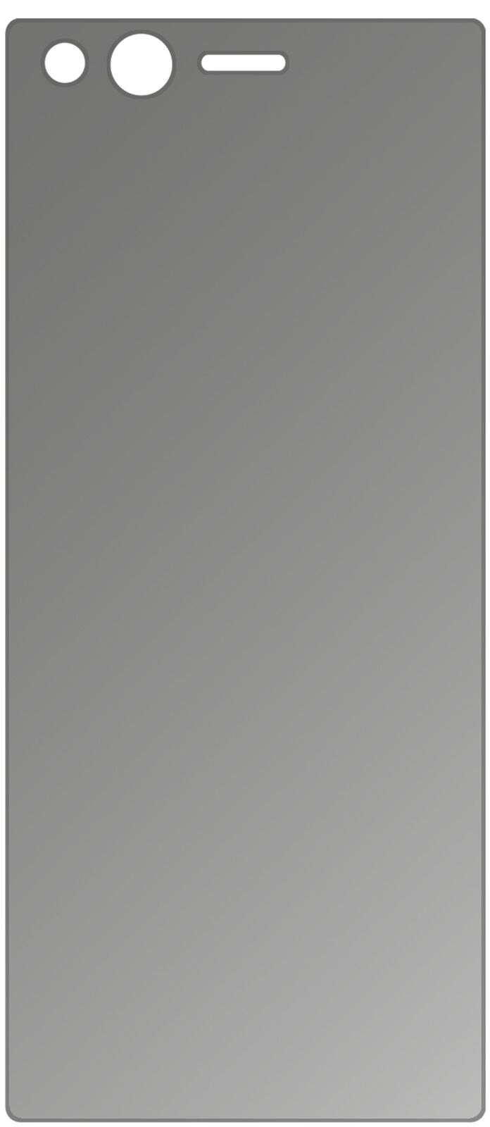 dipos Displayschutz für ZTE Axon M, mattierte Oberfläche, Blickschutzfilter und perfekter Passform