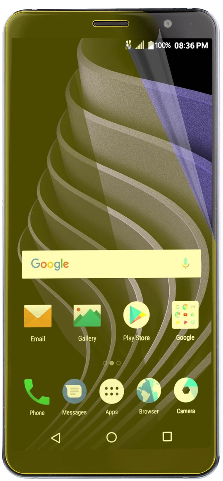 dipos Displayschutz für ZTE Blade Max View, transparente Oberfläche, geringe Dicke und perfekte Passform