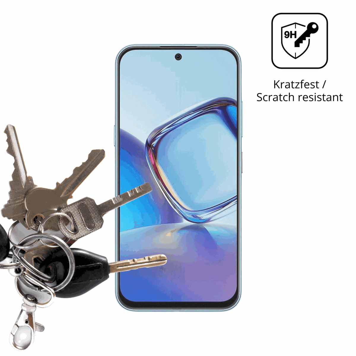 dipos Displayschutz f�r ZTE Blade V80 Vita, mattierte Oberfl�che, robuste Festigkeit und perfekte Passform