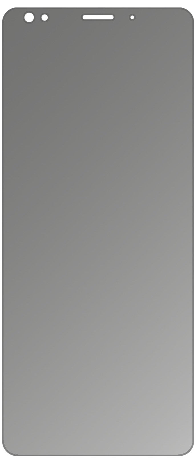 dipos Displayschutz für ZTE Blade V9 Vita, mattierte Oberfläche, Blickschutzfilter und perfekter Passform