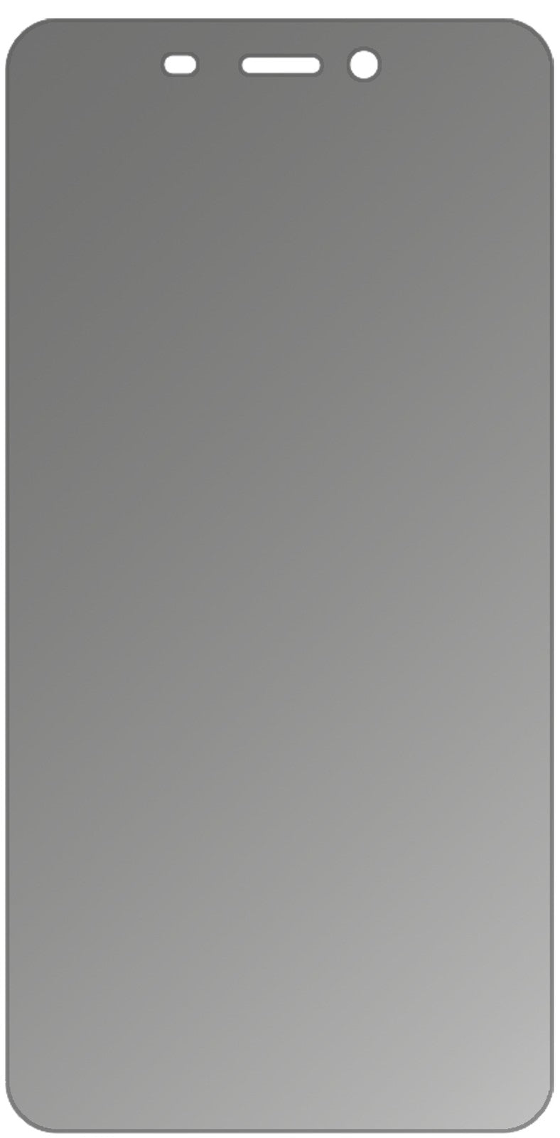 dipos Displayschutz für ZTE Nubia N1, mattierte Oberfläche, Blickschutzfilter und perfekter Passform