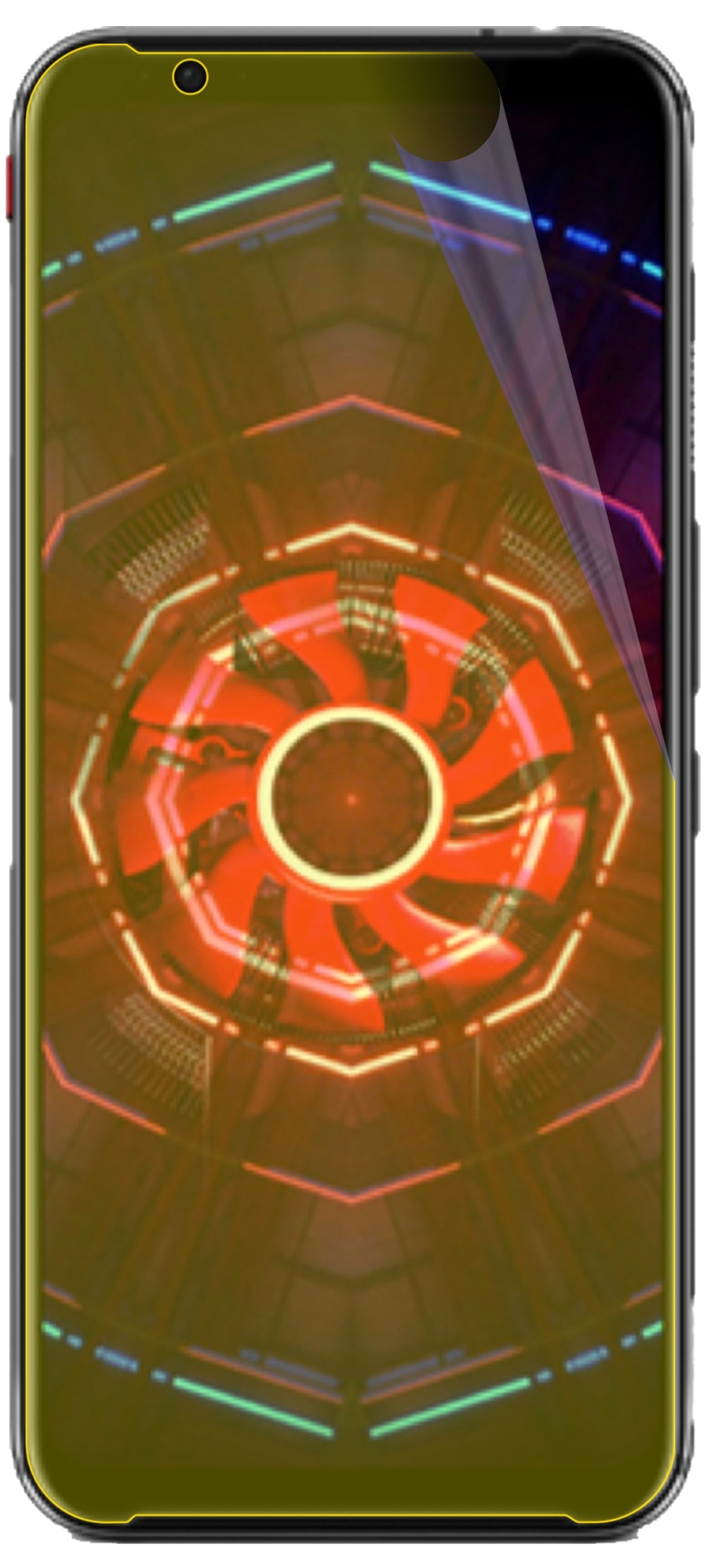 dipos Displayschutz für ZTE nubia Red Magic 3S, transparente Oberfläche, geringe Dicke und perfekte Passform