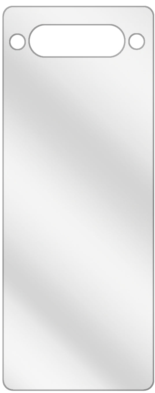 dipos Displayschutz für ZTE nubia Z20 Rückseite, transparente Oberfläche, geringe Dicke und perfekte Passform