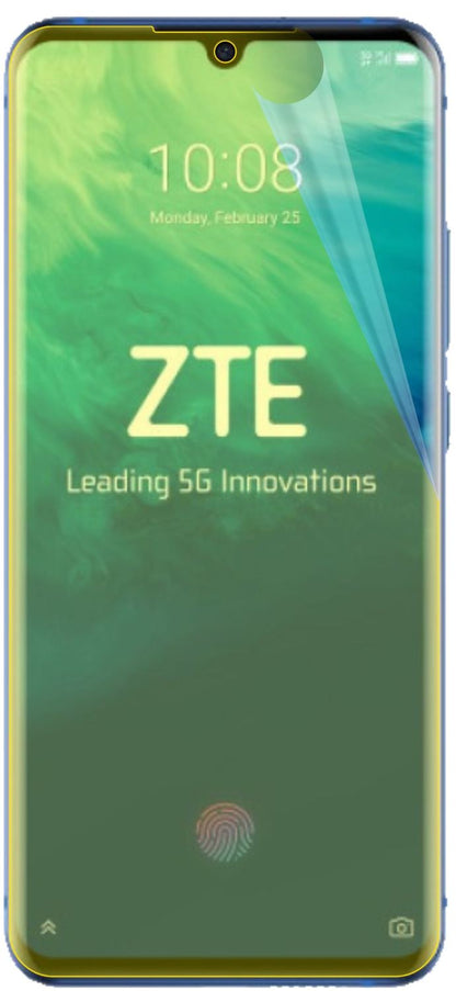 2x Screen Protector for ZTE Axon 10s Pro Protective Film covers 100% dipos Flex