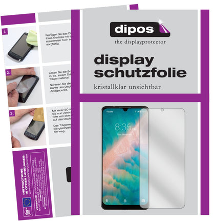 2x Screen Protector for ZTE Blade 10 Prime Protection Crystal Clear dipos