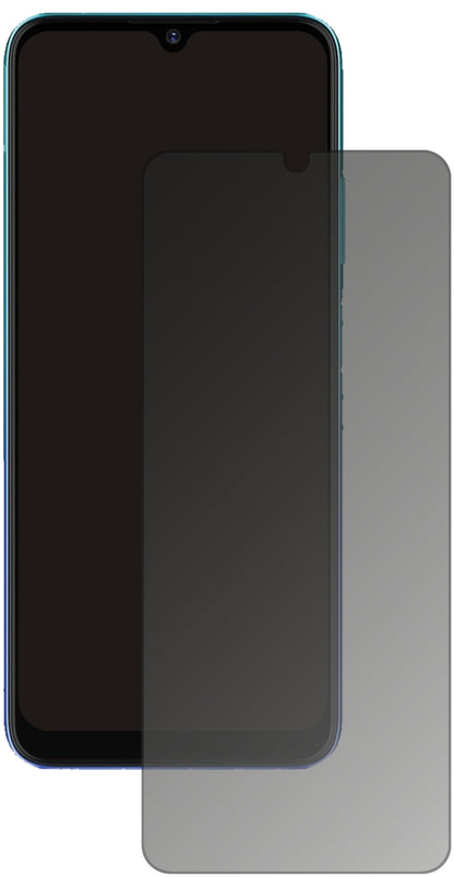 ZTEBlade V30 Vita mit aufgebrachtem dipos Displayschutz, der seitliche Einblicke blockiert