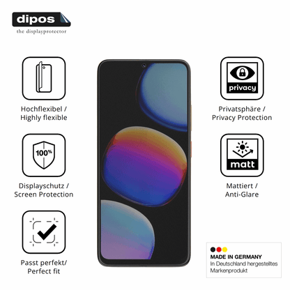 Full Cover Privacy Film for ZTE Blade V80 Max Screen Protector Anti-Shock