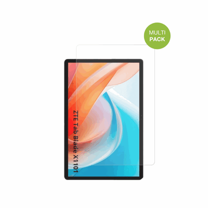 ZTEBlade X1101 mit aufgebrachter dipos Displayschutzfolie, die lästige Fingerabdrücke minimiert