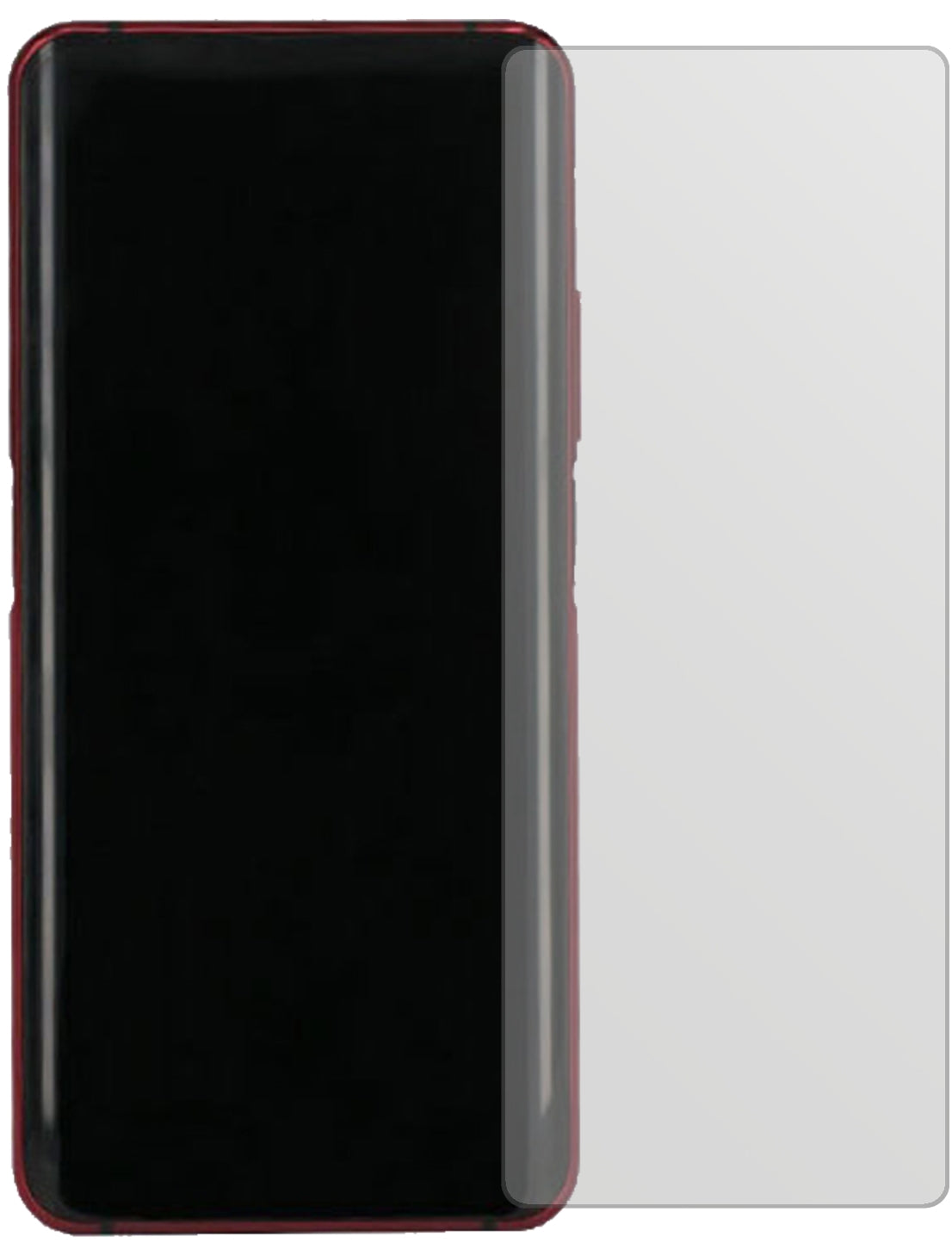 ZTEnubia Z20 mit aufgebrachter dipos Displayschutzfolie, die lästige Fingerabdrücke minimiert