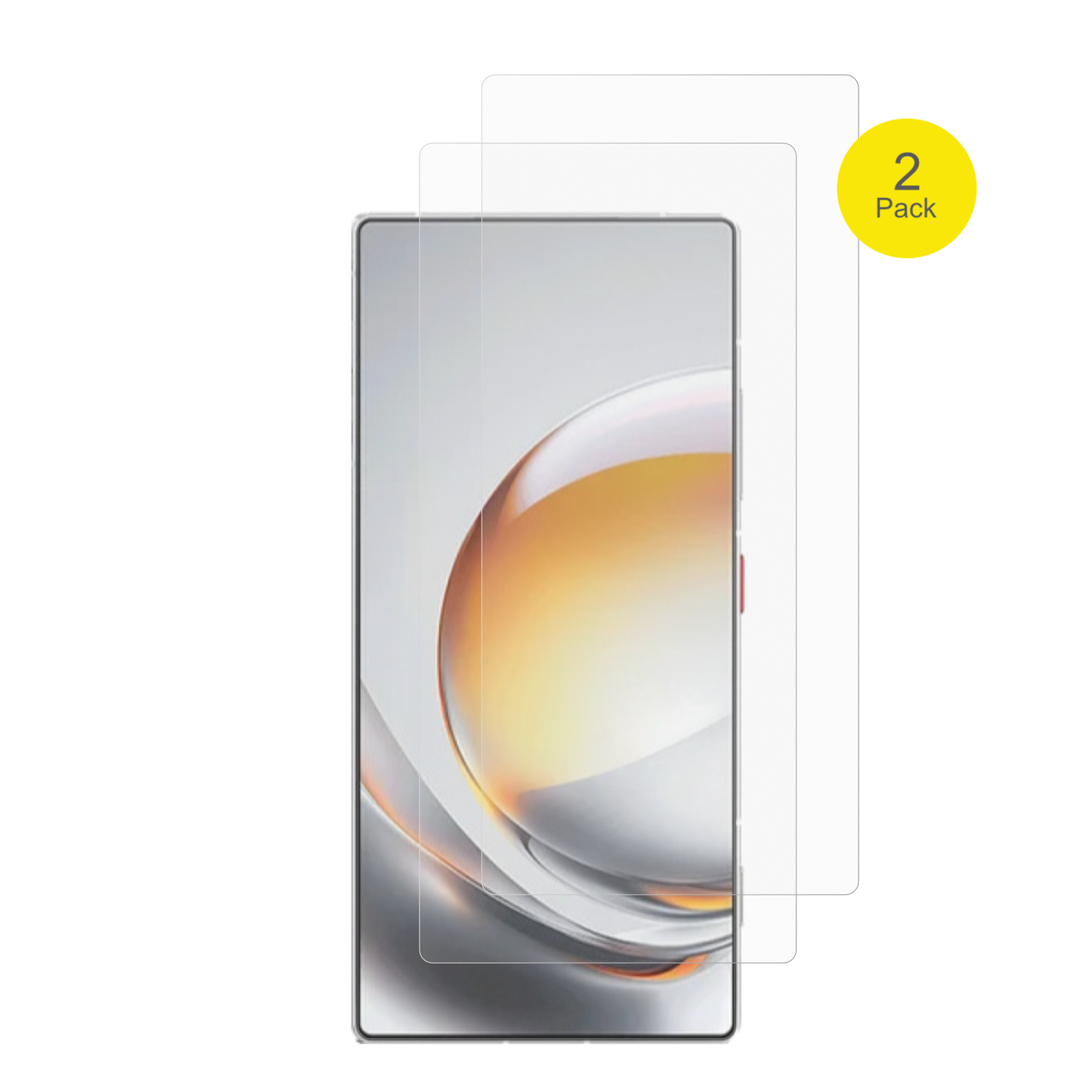 ztenubia z80 ultra mit aufgebrachter dipos Flex Schutzfolie, glasklare Darstellung ohne Einschränkungen