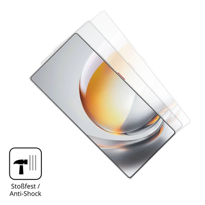 Schutz gegen Kratzer auf dem ztenubia z80 ultra Glas durch Schlüssel, Stöße gegen die Tischkante oder Stürze