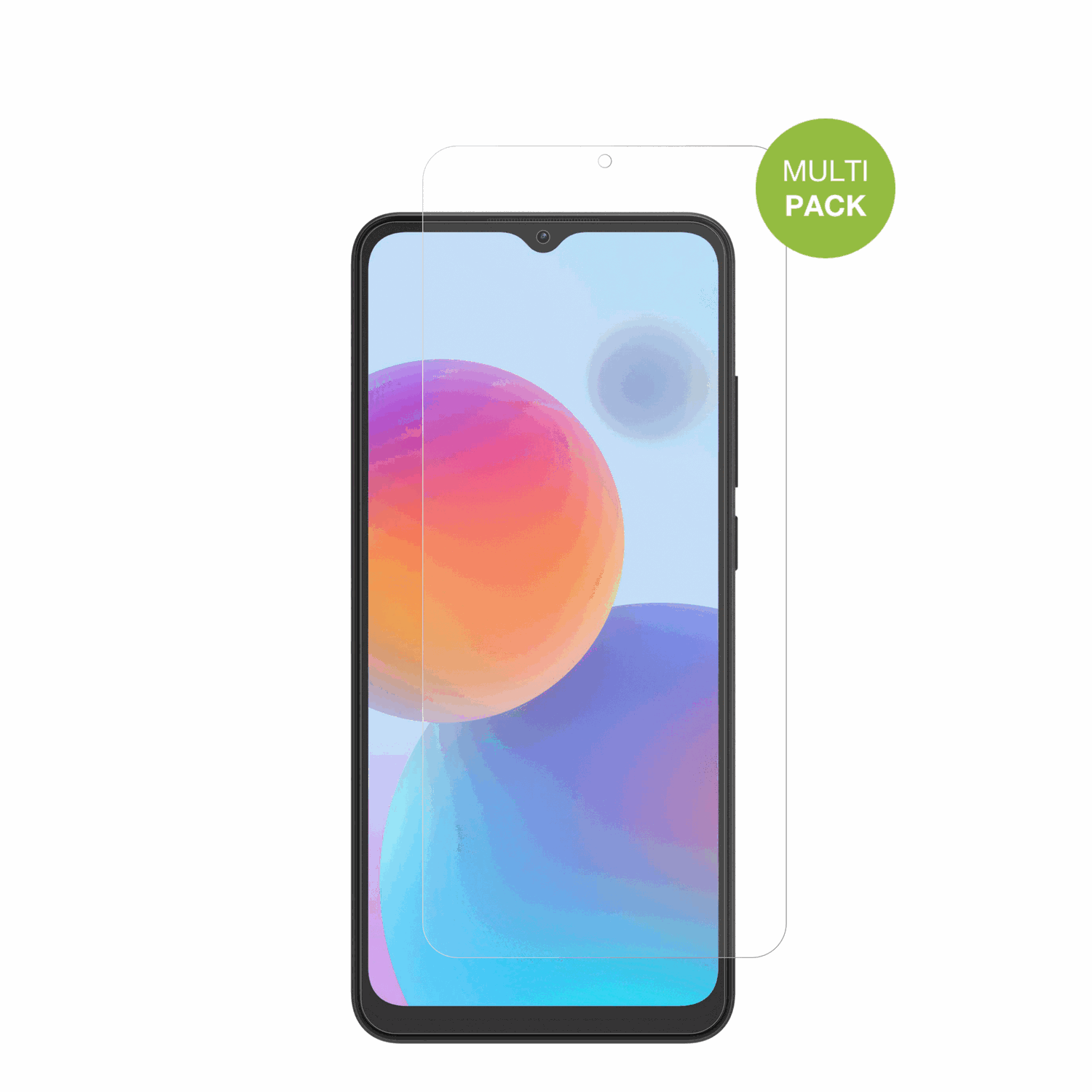 ZTEOptus X Pro 2 5G mit aufgebrachter dipos Displayschutzfolie, die lästige Fingerabdrücke minimiert
