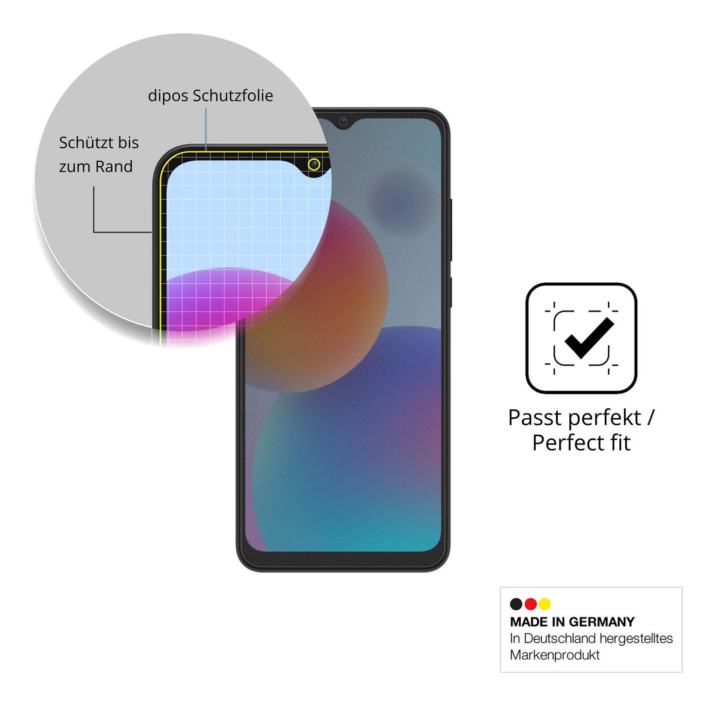 Schutz gegen Kratzer auf dem ZTE Optus X Pro 2 5G Glas durch Schlüssel oder Ähnliches