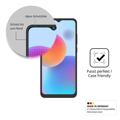 Schutzglasfolie mit optimaler Passform, zur Verwendung mit Hüllen geeignet