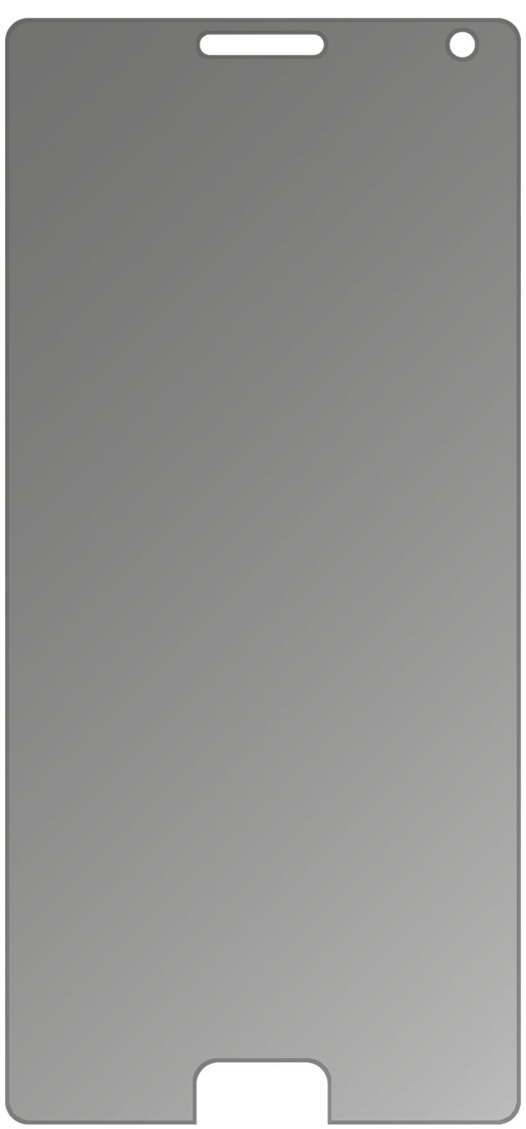 dipos Displayschutz für ZUK Z2 Pro, mattierte Oberfläche, Blickschutzfilter und perfekter Passform