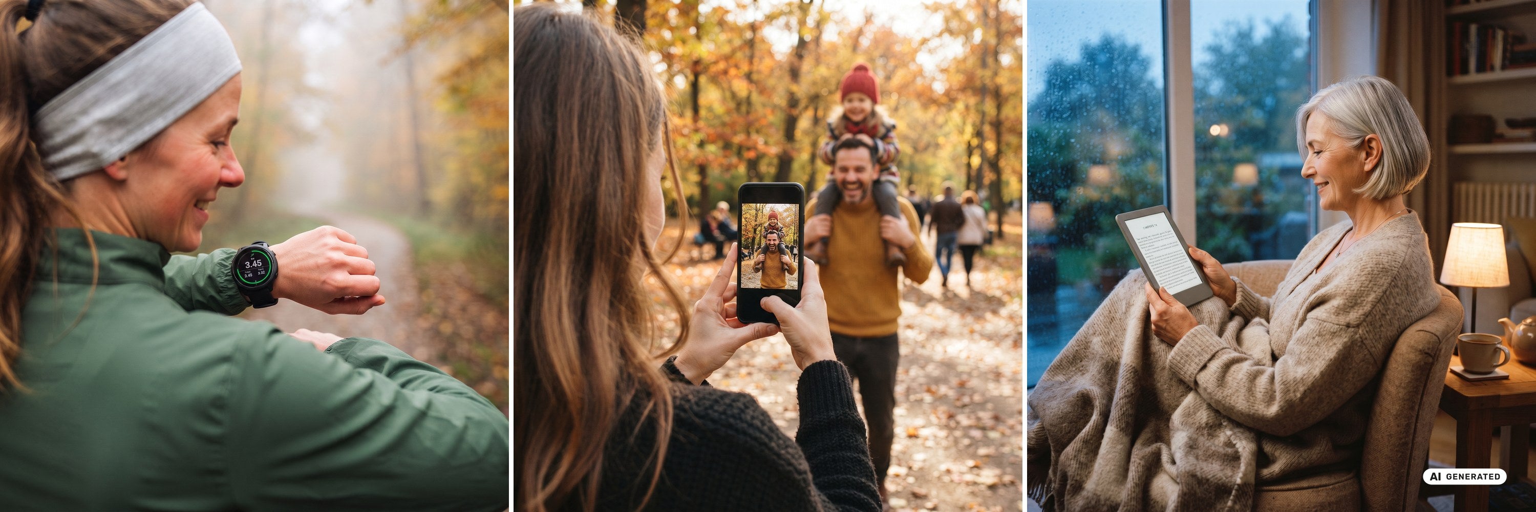 Screen protection in everyday life – AI-generated illustrative image